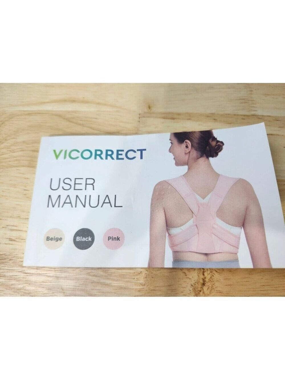 Vicorrect Posture corrector for Women and Men, Adjustable upper back straightene